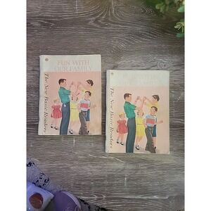 2 Dick And Jane 1962 New Basic Reader Softcover Ephemera Junk Journaling